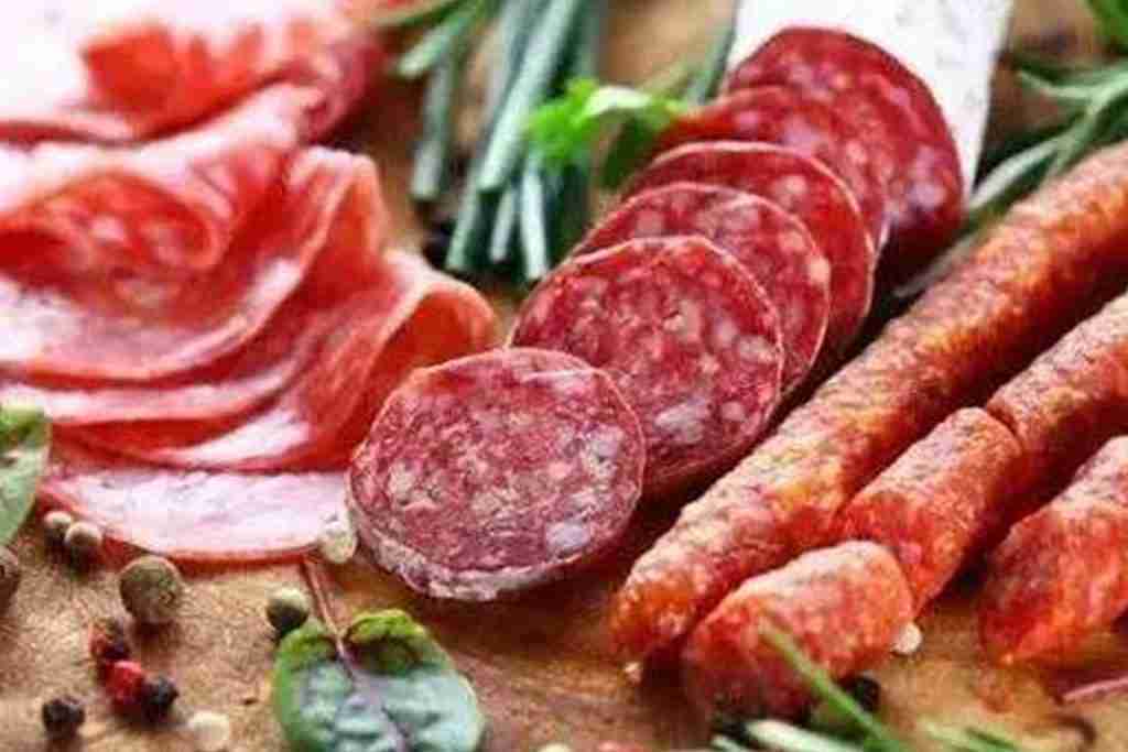 Processed meat food