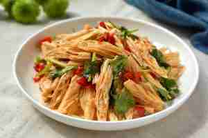 Vegetarian meat cold dish