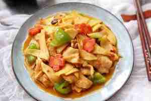 Vegetarian meat cooking